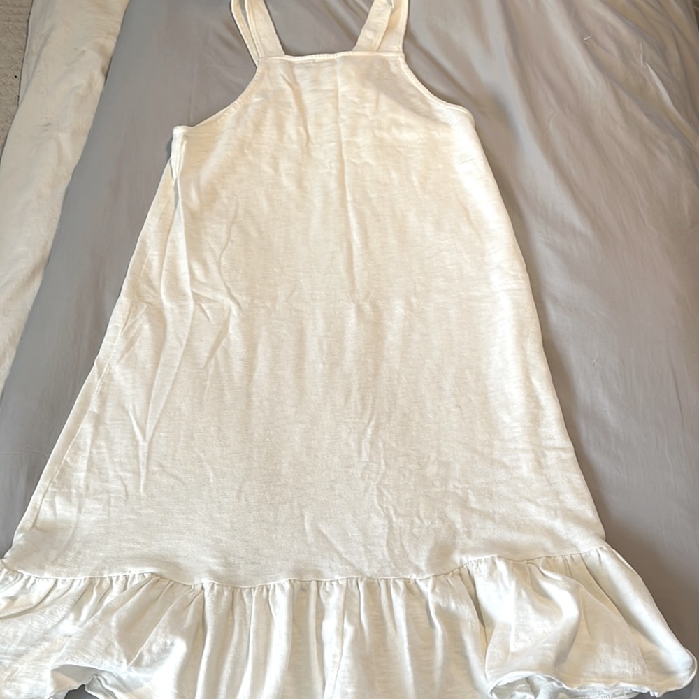 Free people beach dress white XS
